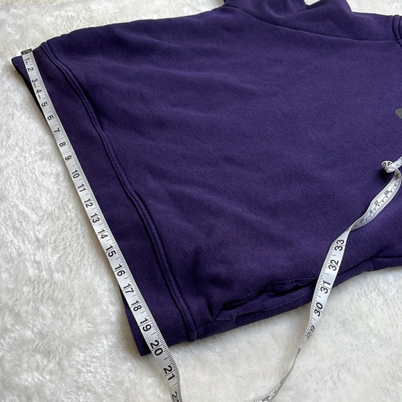 Nike Scuba Hooded Sweatshirt with Pockets Deep Purple Size Medium - Picture 9 of 10